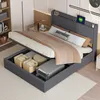 ProximaX Polsterbett 140x200cm mit 2 USB + 1 Produktbild-Vorschau 3