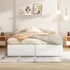 A bedroom scene with a bed as the main focus. Produktbild-Vorschau