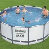 Basen stelażowy, okrągły, zestaw 11w1, 366 x 122 Steel Pro Podgląd zdjęcia produktu 58