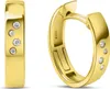 Orolino Ohrringe 585/- Gold 1,4cm gelb Brillant weiß Produktbild-Vorschau 1