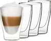 DUOS®, sklenené šálky na na latte macchiato, 4 x 310 ml, Náhľad obrázku produktu 1