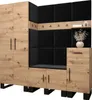 Garderobe ARTIN Set 1 mit gepolsterten Paneelen Industrial Produktbild-Vorschau 1