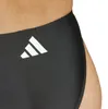 adidas Damen 3 Stripes V-Back Bikini Swimwear, Black/White, Produktbild-Vorschau 5