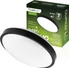 LUMILED LED Deckenleuchte 2 x E27 Fassung IP44 30cm schwarz Produktbild-Vorschau 2