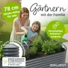 HOFGARTEN 200x80x78cm Hochbeet Metall, Pflanzbeet aus Produktbild-Vorschau 7