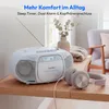 MEDION E66476 Stereo Sound System (Boombox, CD-Player, MP3, Produktbild-Vorschau 8