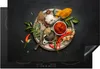 KitchenYeah© Herdabdeckplatte Gewürze - Teller - Pfeffer - Produktbild-Vorschau 1