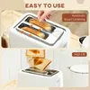 Zestaw śniadaniowy HOMCOM Kettle Toaster ze stali Podgląd zdjęcia produktu 4