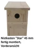 Nistkasten "Star" 45 mm fertig montiert Produktbild-Vorschau 4