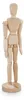 Relaxdays Gliederpuppe 2er Set, 30 cm große Zeichenpuppe, Produktbild-Vorschau 8