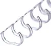 Drahtbinderücken, 2:1, silbern, 9,5 mm, 100 Stück, für ca. Produktbild-Vorschau 1