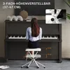 HOMCOM Klavierhocker Klavierbank zusammenklappbar Produktbild-Vorschau 5
