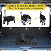 Jayseuw Bollerwagen faltbar offroad schwarz, Produktbild-Vorschau 7