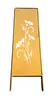 A decorative garden screen with a floral design. Produktbild-Vorschau