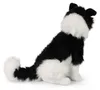 Peluche Border Collie 40 Cm Ecologico Anteprima dell’immagine prodotto 4