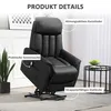 HOMCOM: Sillón reclinable eléctrico para televisión con Vista previa de la imagen del producto 7