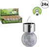 24er Set LED Solarleuchte "Crackle", ca. 6x13cm warmweiß Produktbild-Vorschau 1