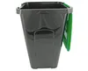 Abfalltonne Recycling, 50 Liter, 56 x 36 x 36cm, Mülleimer Produktbild-Vorschau 3