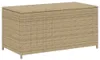 vidaXL Zahradní truhla Beige 190L Poly Rattan Náhled obrázku produktu 1