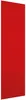 A plain red fabric panel, likely a curtain or blind, shown from a slight angle. Anteprima dell’immagine prodotto