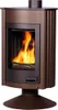 HS FLAMINGO poêle MASTERFLAMME Medie II - marron - velours Voir les images du produit 1