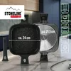 STONELINE® SMART Servierpfanne Eckig 24 cm | mit Deckel Produktbild-Vorschau 3