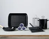 RIESS 0399-022 Grilltasse eckig 32 x 42 cm, Schwarzemaille Produktbild-Vorschau 5