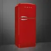SMEG FAB50RRD5 Kühl-/Gefrierkombination Rechtsanschlag Rot Produktbild-Vorschau 3