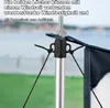 Jayseuw Stan Pole 8ks Teleskopická plachta Pole Aluminium Náhled obrázku produktu 4