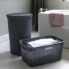 Curver Wäschekorb Style 45 L Anthrazit Produktbild-Vorschau 2