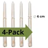 TIMBERMIK ø 6cm 4-Pack Spitze Holzpalisaden Länge: 240 cm Produktbild-Vorschau 2