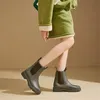 ASKSA Damen Gefuettert Wasserdicht Gummistiefel Halbhohe Produktbild-Vorschau 5