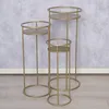 Set di aiuole in metallo RICKY, 3 pezzi. 50-70 cm Anteprima dell’immagine prodotto 3
