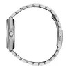Side view of a silver watch with a metal band against a white background. Náhled obrázku produktu