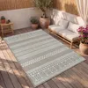 Outdoor Teppich Flachgewebe modern Boho Ethno wetterfest Produktbild-Vorschau 2
