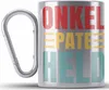 Trendation - Patenonkel Edelstahl Tasse Karabiner Geschenk Produktbild-Vorschau 1