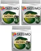 Three packages of TASSIMO Jacobs Krönung XL coffee pods are displayed in a collage. Produktbild-Vorschau