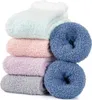 5 Paar Flauschige Kuschelsocken für Damen - Premium Dicke Produktbild-Vorschau 1