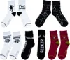 A collection of Harry Potter themed socks arranged in two rows. Anteprima dell’immagine prodotto