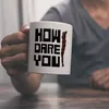 Klimaschutz Kaffeebecher mit Zopf Motiv und Spruch: How Produktbild-Vorschau 2