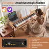 COSTWAY 88 Tasten Digitalpiano mit Ständer, E-Piano mit Produktbild-Vorschau 5