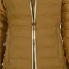 Close-up of a brown quilted jacket. Produktbild-Vorschau