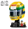 LEGO Editions Ayrton Senna Helm - Formel 1 Fanartikel - Produktbild-Vorschau 2