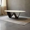 Kondela Konferenční stolek Elvo - bílá imitace mramoru / Náhled obrázku produktu 8