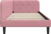Eckbettgestell Rosa 90 x 200 cm Samt Produktbild-Vorschau 6