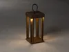 Konstsmide LED Laterne Cannes | rostfarben | Indoor/Outdoor Produktbild-Vorschau 3