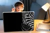 MuchoWow® Laptop Aufkleber Sticker Cover Tiere - Zebra - Produktbild-Vorschau 3