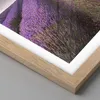 Gerahmtes Poster - Rahmen in heller Eiche - Wiese lavenda Produktbild-Vorschau 2
