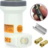 GSS Helios Single LNB + 2X F-Stecker, mit LTE Abschirmung & Produktbild-Vorschau 2