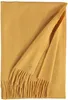 FRAAS Schal Pure Cashmere Scarf with Fringes Banana gelb Produktbild-Vorschau 3